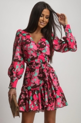 LaBalancia Sukienka "ANNA" Zielone Ciapy (5907378503377)
