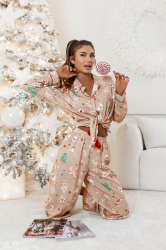 LaBalancia Komplet piżama TALLY - Cookies (5907378516827)